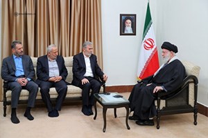 رهبر انقلاب در دیدار دبیرکل جهاد اسلامی فلسطین: رژیم صهیونیستی قادر به شکست نیروهای مقاومت نیست