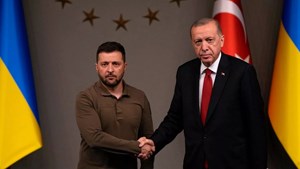 دیدار اردوغان و زلنسکی پشت درهای بسته