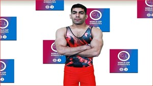 مدال نقره جامجهانی آلمان به ژیمناستیک کار ایرانی رسید