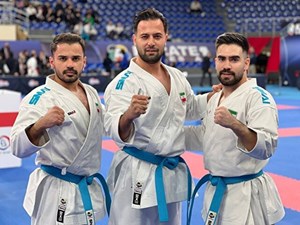 تیم ایران در پیکارهای کاتای قهرمانی آسیا برنز گرفت