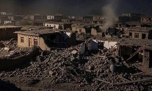 زلزله شب گذشته در افغانستان؛ مرگ صدها نفر و تخریب منازل