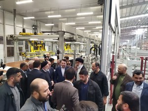 مجموعه صنعتی پاک چوب خوزستان با حضور رئیس جمهور به بهرهبرداری رسید