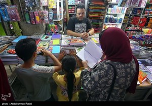 آرامش در بازار لوازمالتحریر در آستانه سال تحصیلی جدید