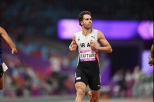 قهرمانی سریعترین مرد ایران در فرانسه