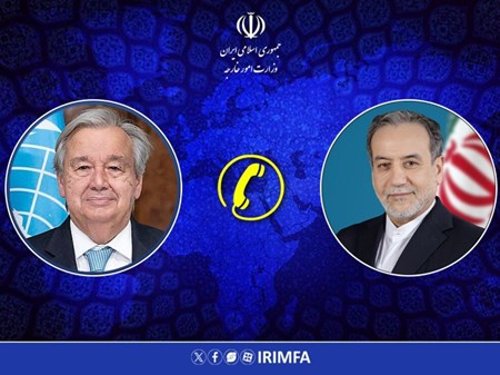 در گفت وگو با گوترش؛ عراقچی: رفتار آمریکایی‌ها موجب بی‌اعتمادی نسبت به جدیت آنها برای پیشبرد مسیر دیپلماسی است