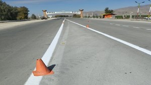 خط کشی و ایجاد ایمنی در راههای روستایی