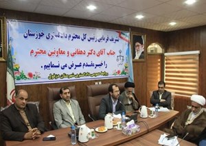 رئیس دادگستری خوزستان:دستگاه قضایی با قاطعیت با اخلالگران در آسایش عمومی برخورد میکند
