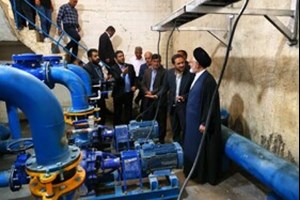 افتتاح ایستگاه پمپاژ آب شهرک پنجم گتوند پس از ۸ سال/ آب ۵ هزار نفر پایدار شد